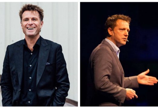 Richard de Hoop en Tony Bosma lezing De Toekomst van Werk en Morgen begint bij (n)U