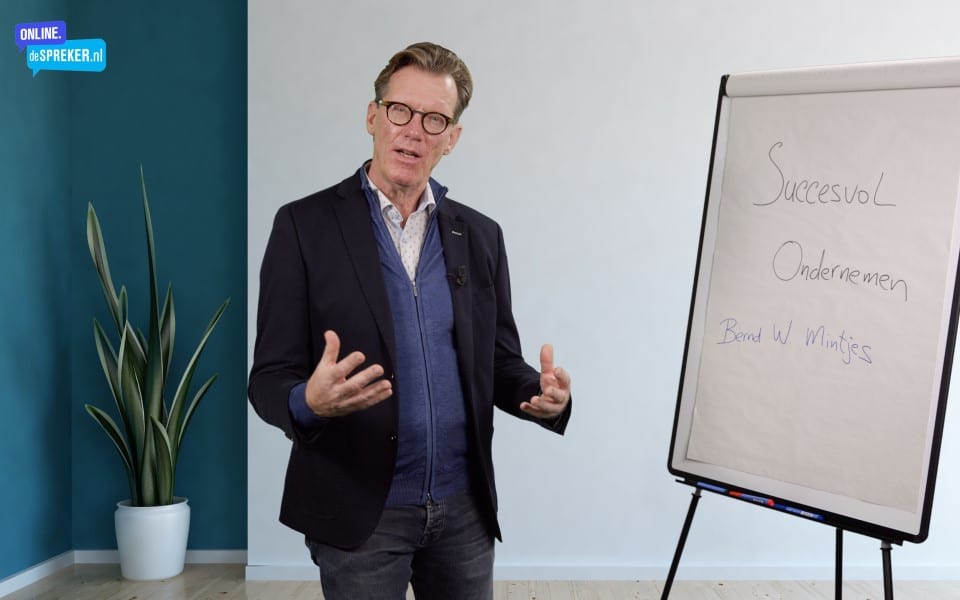 Bernd Mintjes On demand masterclass 'Succesvol ondernemen'