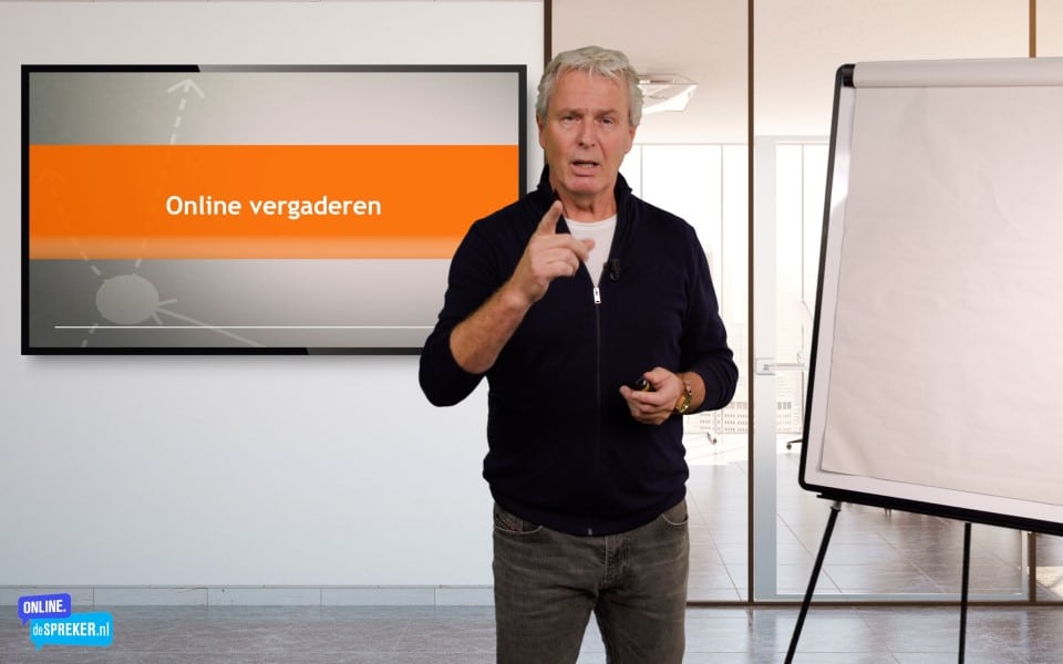 On demand masterclass 'Online vergaderen'