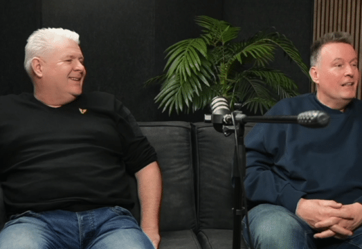 Franky en Coen bij De Spreker Podcast